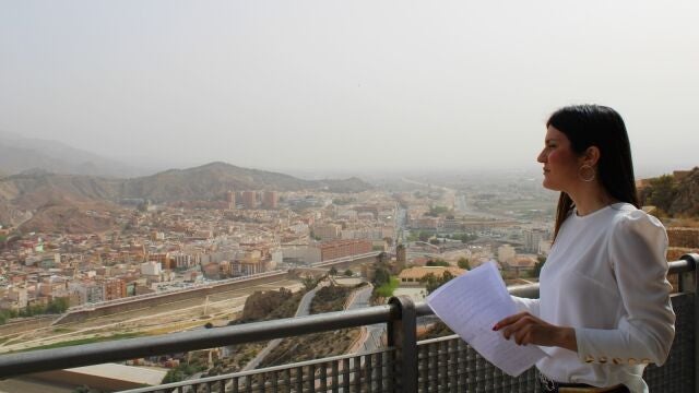 La edil de Medio Ambiente del Ayuntamiento de Lorca, María Hernández