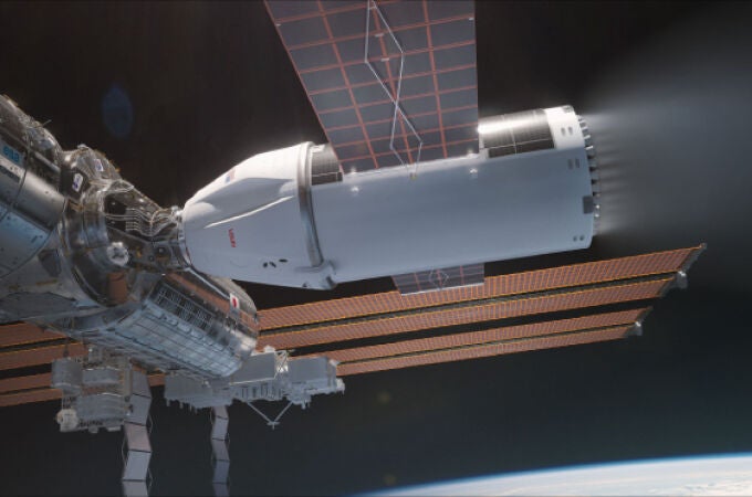 La NASA y SpaceX utilizarán una cápsula Dragon modificada para destruir la Estación Espacial Internacional.