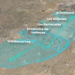 Los seis desarrollos del sureste, conectados por un bulevar verde peatonal tan ancho como la Castellana