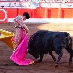 Ginés Marín en un precioso lance en Santander