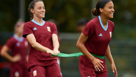 Entrenamiento de hoy de la Selección Española Femenina
