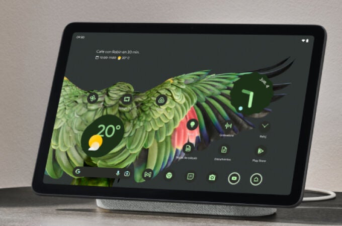Pixel Tablet: la diferencia la marca la base de carga con altavoz.
