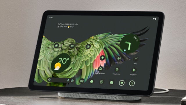 Pixel Tablet: la diferencia la marca la base de carga con altavoz.