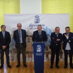El presidente de la Diputación de Zamora, Javier Faúndez, recibe al Consejo de Cuentas