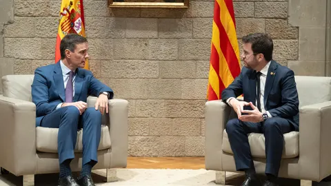 Sánchez y Aragonès prevén reunirse este miércoles en Barcelona