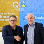 Daniel Ferrero (INLAC) y Manuel Viaño (EILZA) firman el acuerdo de colaboración en Madrid
