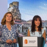 Inmaculada Sierra y Susana Díez presentan las conclusiones de la I Jornada de trabajo entre diputaciones de Castilla y León sobre sostenibilidad demográfica