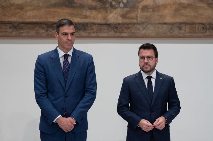 Sánchez se reúne con Aragonés para firmar el traspaso del Ingreso Mínimo Vital a Catalunya