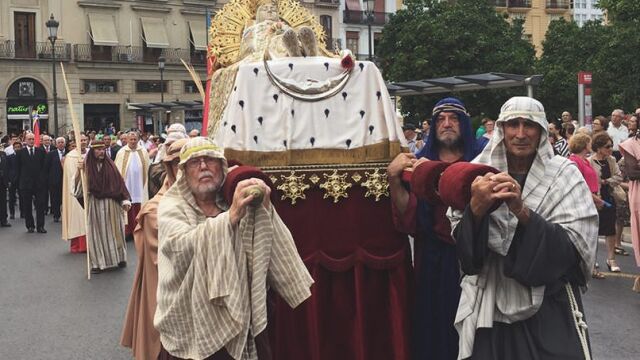 La catedral de Valencia recupera la representación del "Misteri de l´Assumpció", una tradición teatral del siglo XV