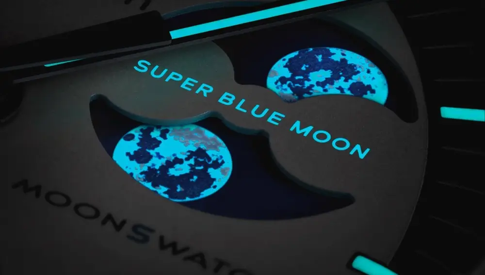 Bioceramic MoonSwatch MISSION TO THE SUPER BLUE MOONPHASE