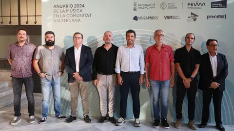 Carlos Mazón acudió a la presentación del Anuario 2024 de la Música en la Comunitat Valenciana