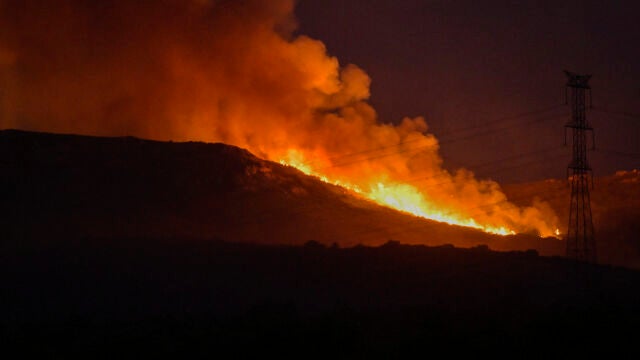 INCENDIO FORESTAL EN ARGAMASILLA DE CALATRAVA