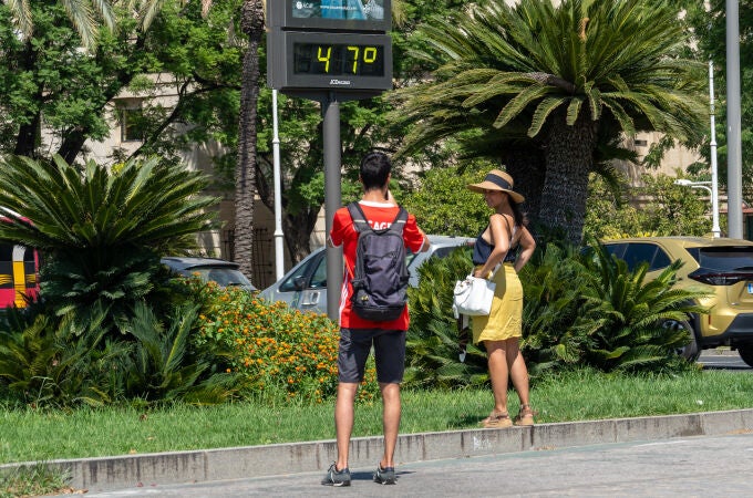 Ola de calor en Sevilla