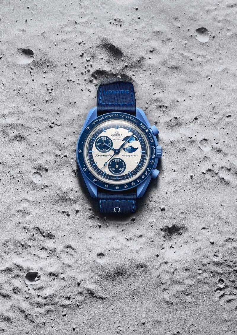 Bioceramic MoonSwatch MISSION TO THE SUPER BLUE MOONPHASE