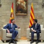 Sánchez se reúne con Aragonés para firmar el traspaso del Ingreso Mínimo Vital a Catalunya