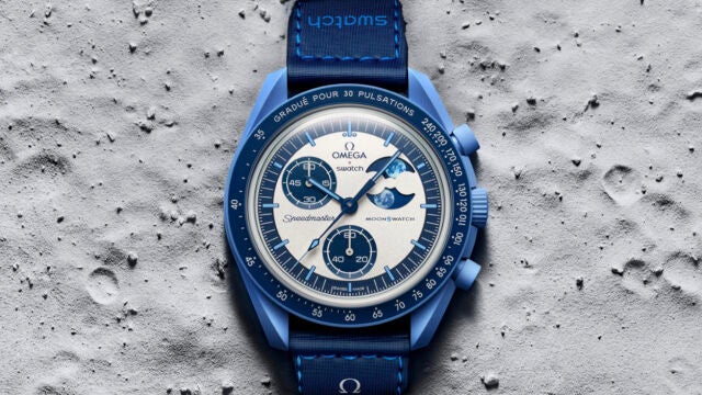 Bioceramic MoonSwatch MISSION TO THE SUPER BLUE MOONPHASE