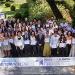 Estudiantes receptores de las Becas Excelencia 2024 de la Fundación Mutua Madrileña