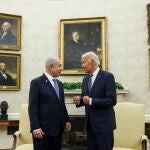 Israeli Prime Minister Netanyahu visits the White House one day after speech to Congress