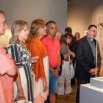 La presidenta de la Diputación de Palencia, Ángeles Armisén, inaugura la muestra 'Patrimonio Restaurado 2024' 