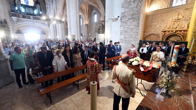 Funeral del exalcalde de Burgos, José María Peña Sanmartín