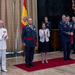 Robles preside el acto de toma de posesión del nuevo jefe de Estado Mayor del Ejército del Aire y del Espacio (JEMA)