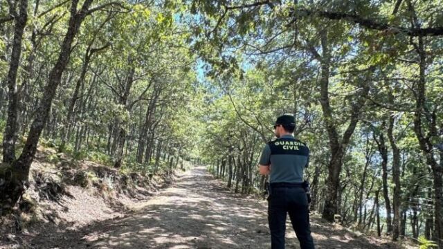 Uno de los agentes participantes en el rescate