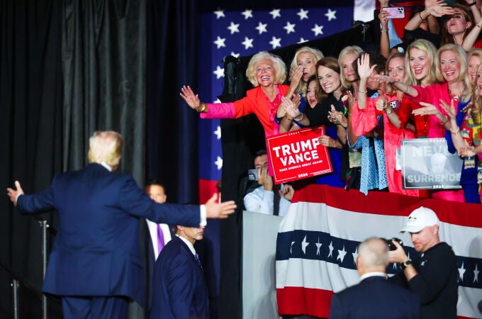 Donald Trump Campaign Rally in Charlotte, North Carolina