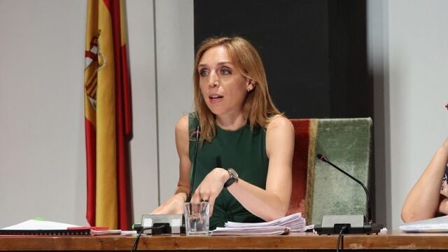 La alcaldesa de Alcorcón, Candelaria Testa