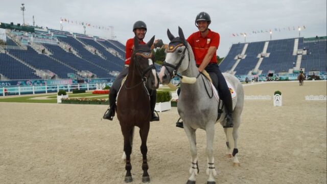 Esteban Benítez y Carlos Díaz