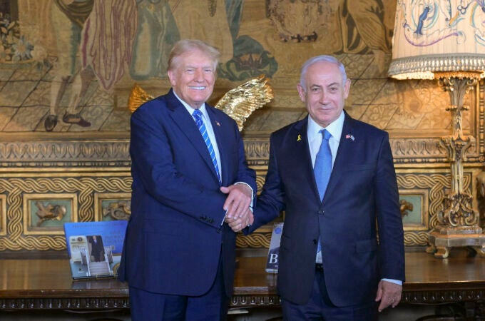 Trump se reúne con Netanyahu en su residencia de Mar-a-Lago