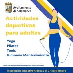 Cartel anunciador de las actividades
