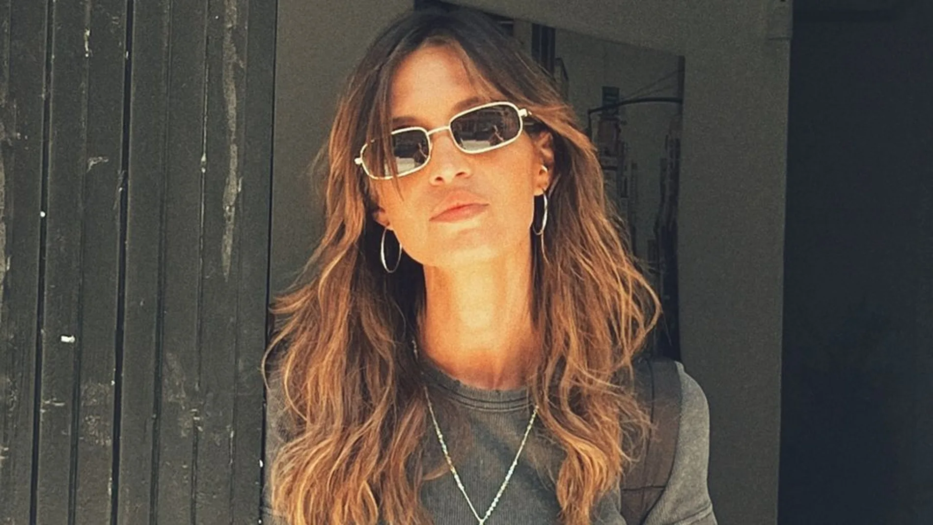 Sara Carbonero con look casual.