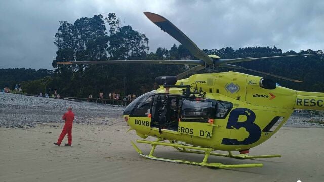 Sucesos.- Fallece un joven ahogado en la playa de la Concha de Artedo, en Cudillero