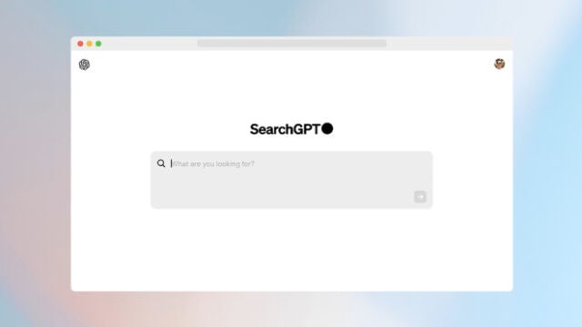 OpenAI anuncia SearchGPT, su buscador con IA para competir con el de Google.