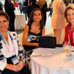 La gran duquesa María Teresa de Luxemburgo, la Reina Letizia y la reina Matilde de Bélgica