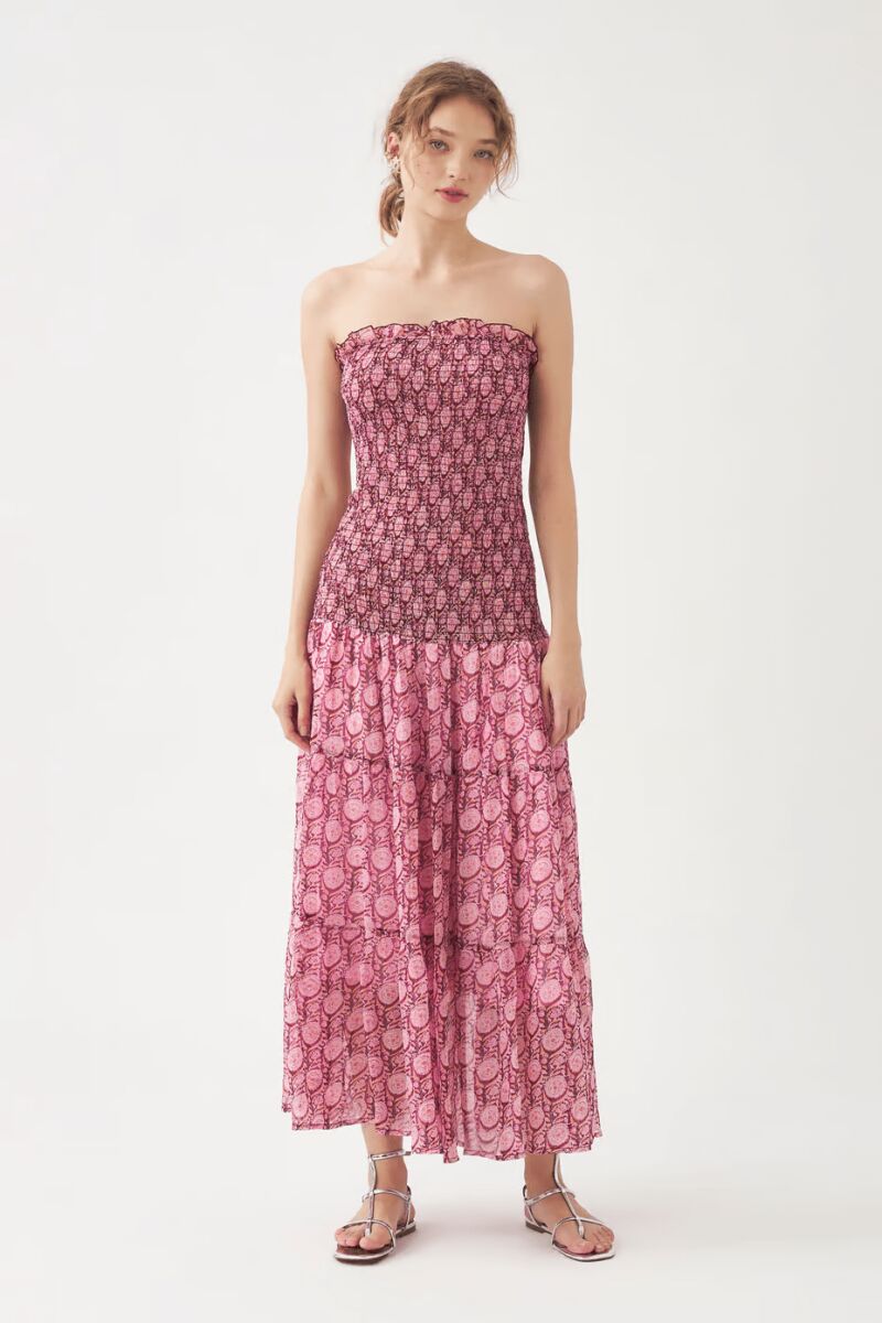 Vestido con corpiño.