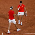 Rafael Nadal y Carlos Alcaraz vs González y Molteni