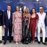 Macarena Gómez y la Duquessa de Cardona disfrutan del concierto de Carla Bruni en Barcelona