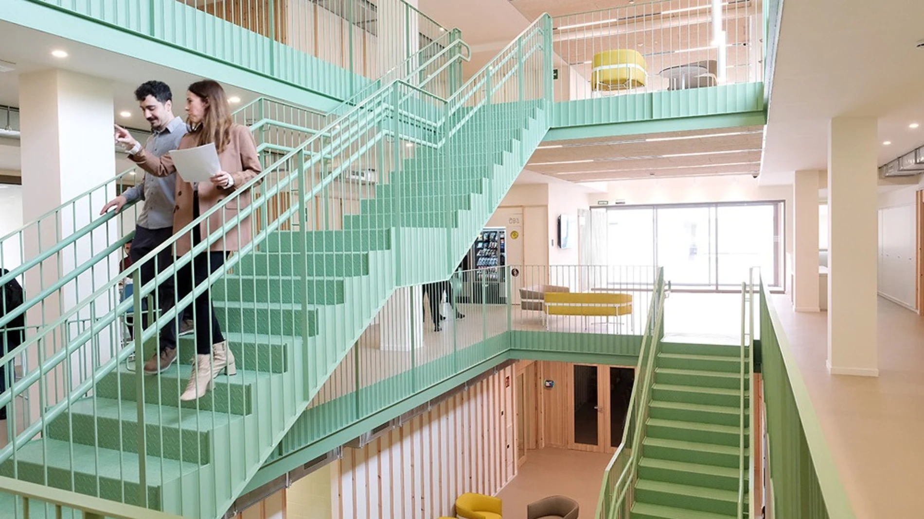 Interior del nuevo Centro de Investigación e Innovación en Salud Emocional RISE Center