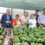 La vicepresidenta y consejera de Familia, Isabel Blanco, visita el centro ocupacional "El Cid" de Burgos