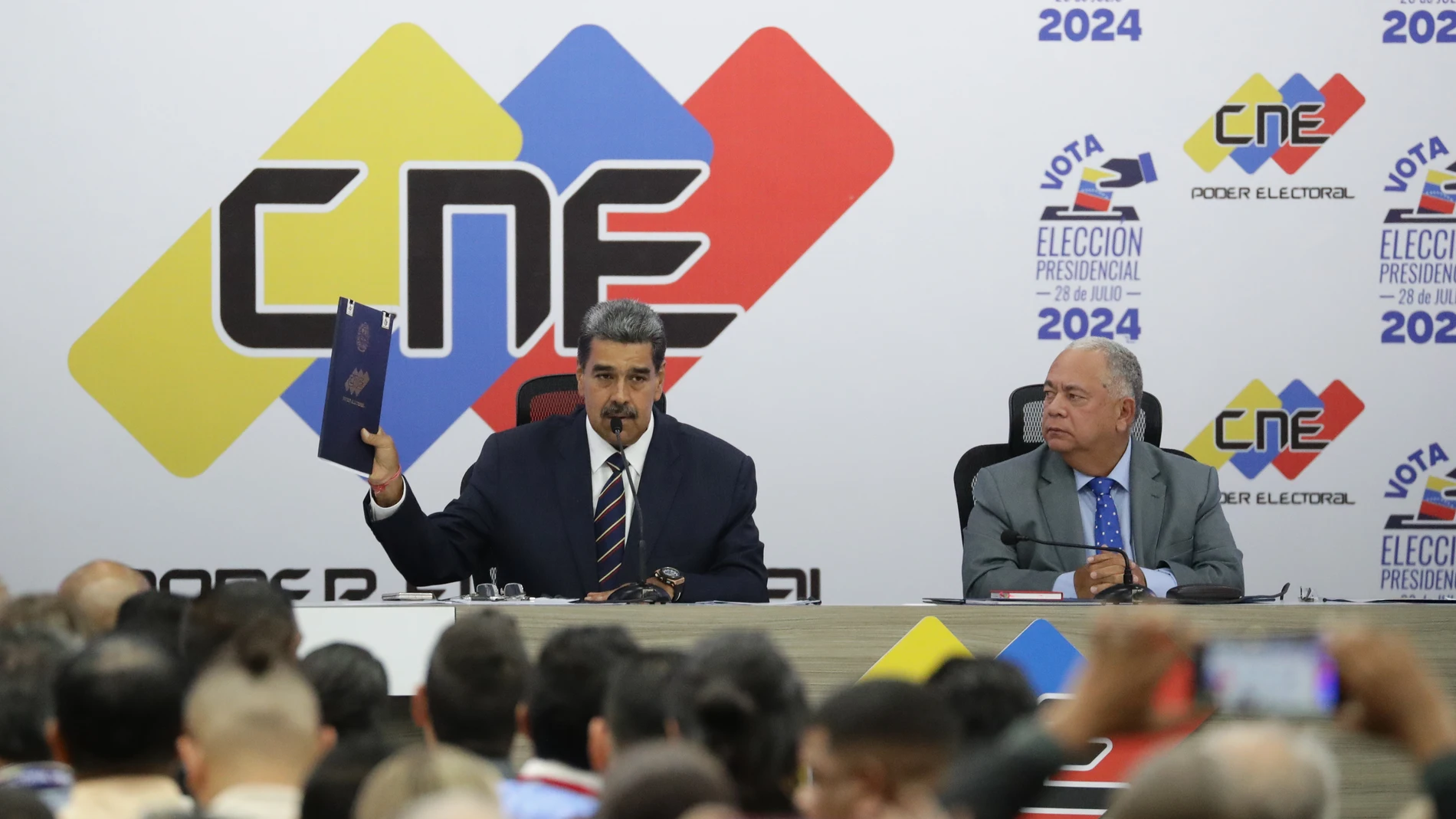Maduro es proclamado como presidente reelecto de Venezuela