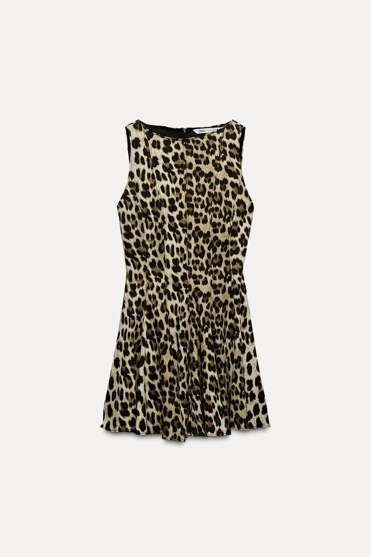 Vestido leopardo. 