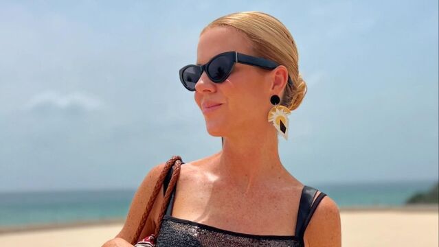 Amelia Bono con look para el chiringuito.