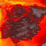 Ola de calor extremo en España