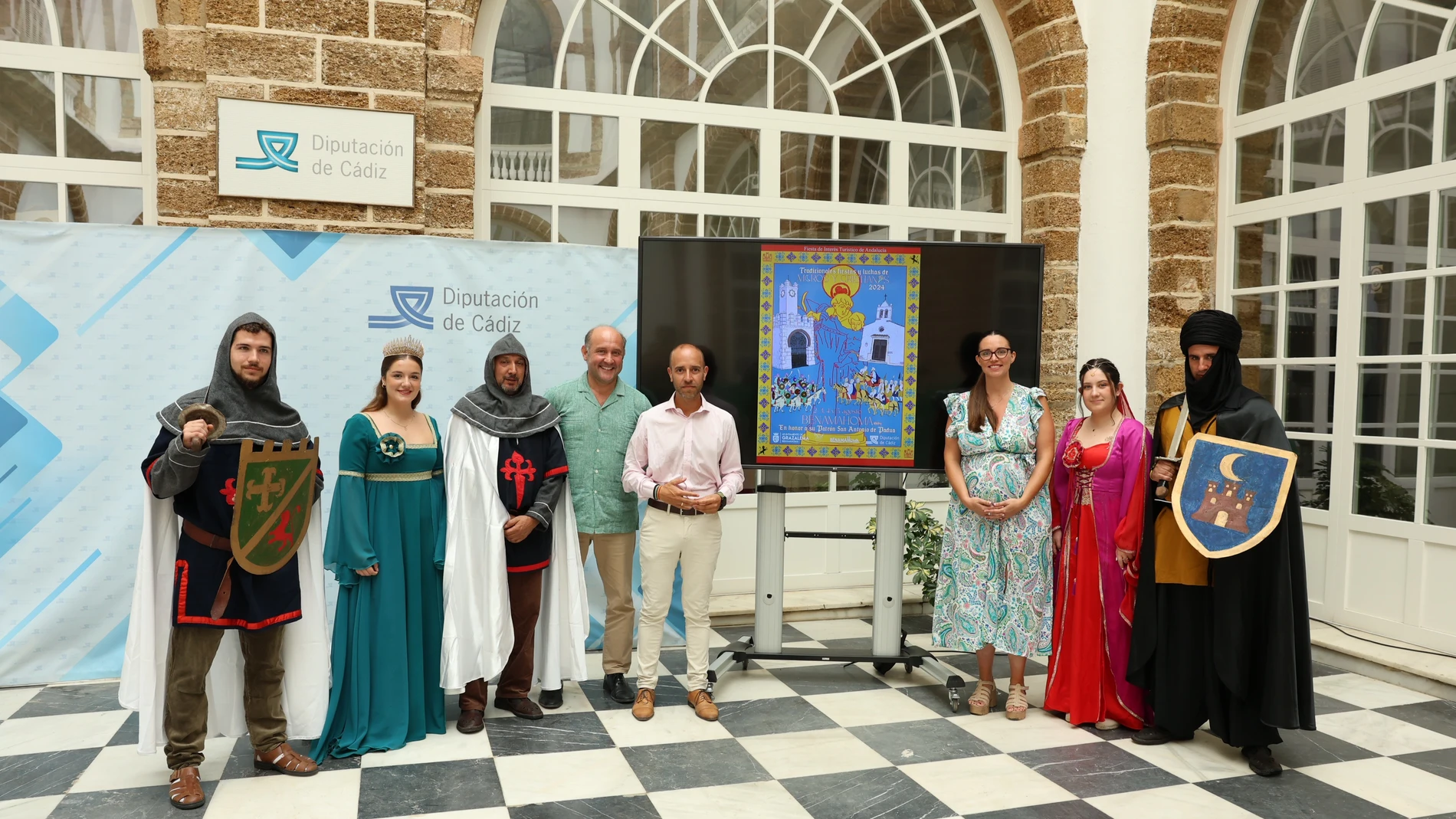 Presentación de las fiestas de moros y cristianos en Benamahoma.DIPUTACIÓN DE CÁDIZ30/07/2024