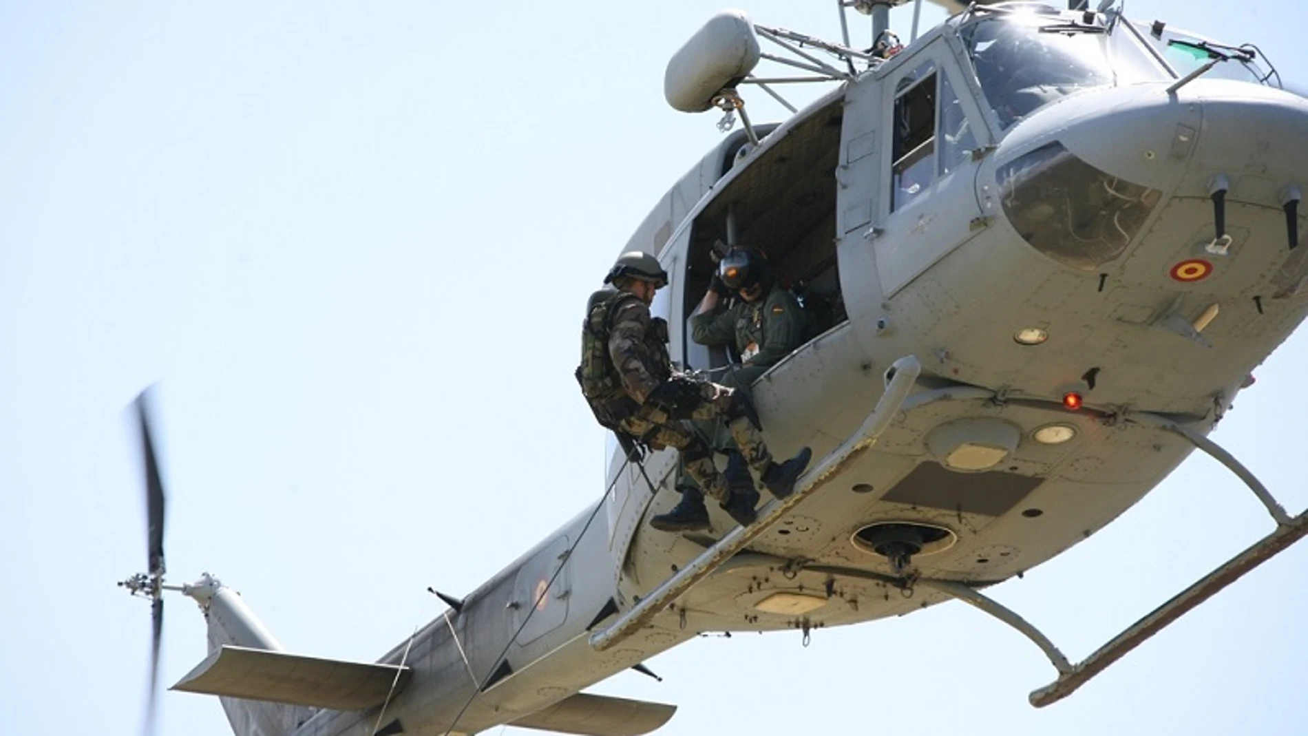 Helicóptero de la Tercera Escuadrilla de Aeronaves de la Armada