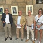 El consejero Gonzalo Santonja visita Ledesma, acompañado del director de Patrimonio, Juan Carlos Prieto; la concejala de Cultura, Turismo y Deporte, Alexia Rivas; el secretario del Ayuntamiento, Jorge Villar, y el arquitecto municipal, José Antonio López