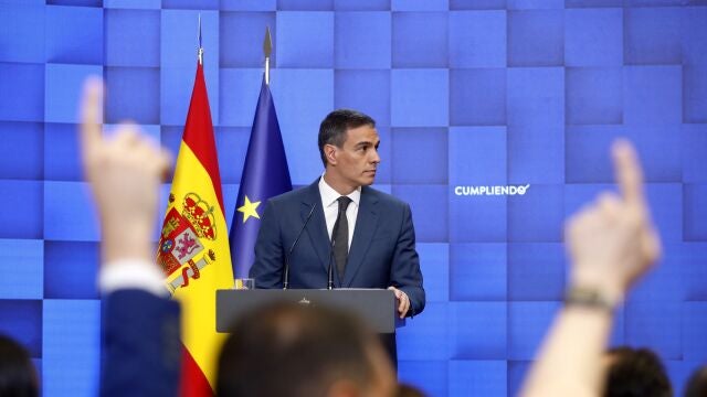 Balance politico del presidente del Gobierno Pedro Sánchez. © Jesús G. Feria.