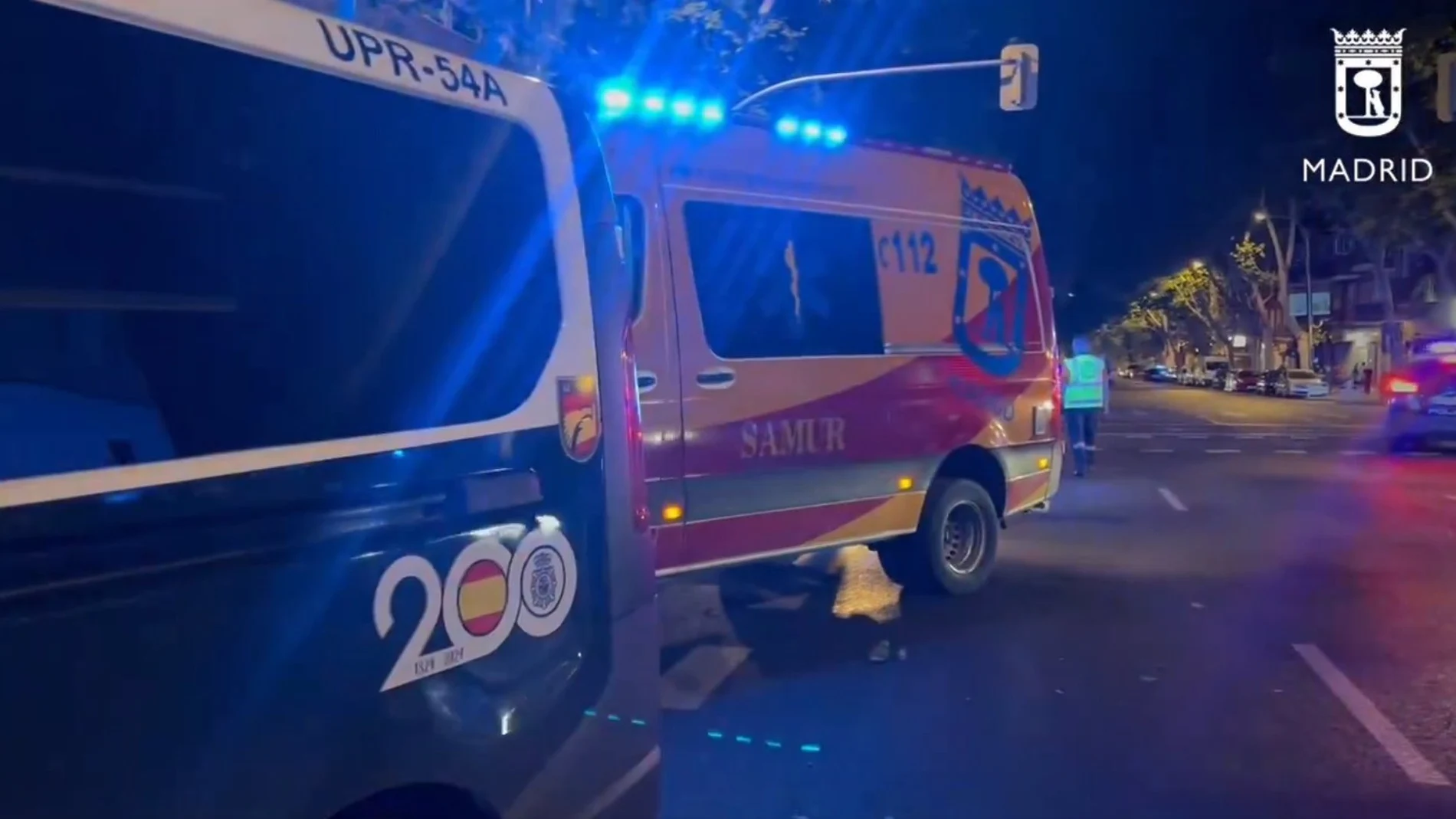 Herido grave un menor de edad tras sufrir una amputación con arma blanca en el distrito de Arganzuela