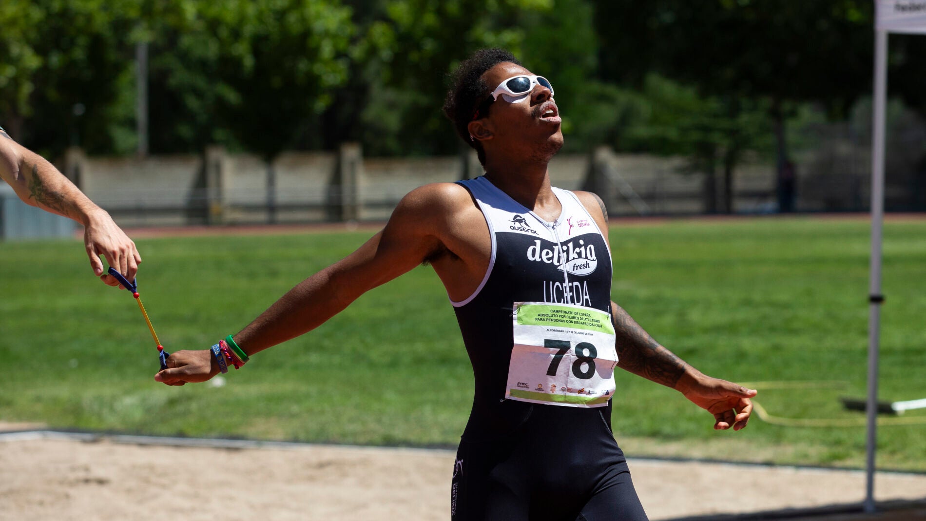 Eduardo Uceda, atleta paralimpico.© Jesús G. Feria.
